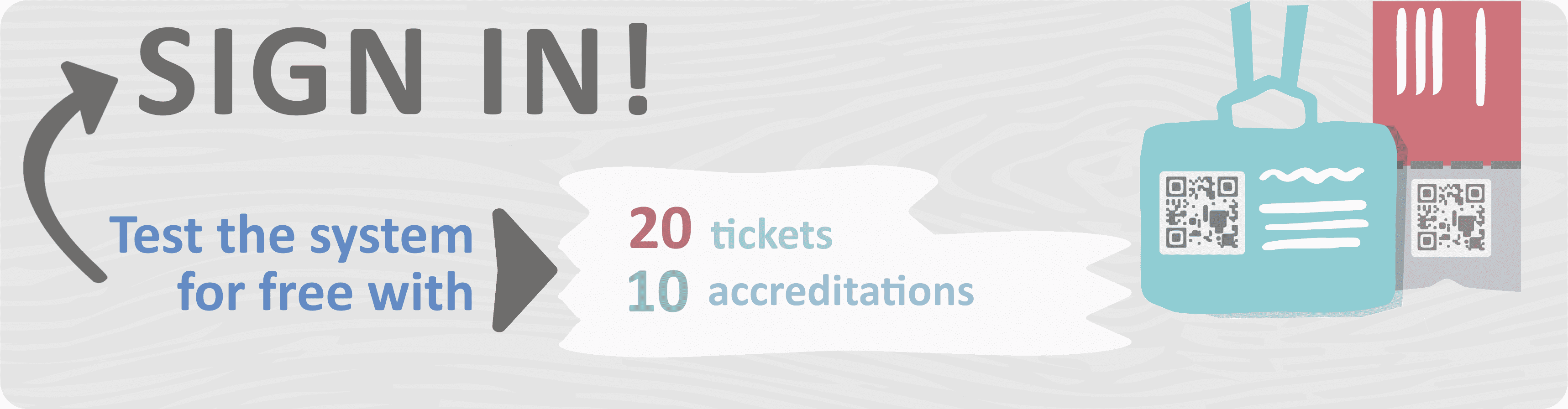 Sign up and try your first 20 safety electronic tickets