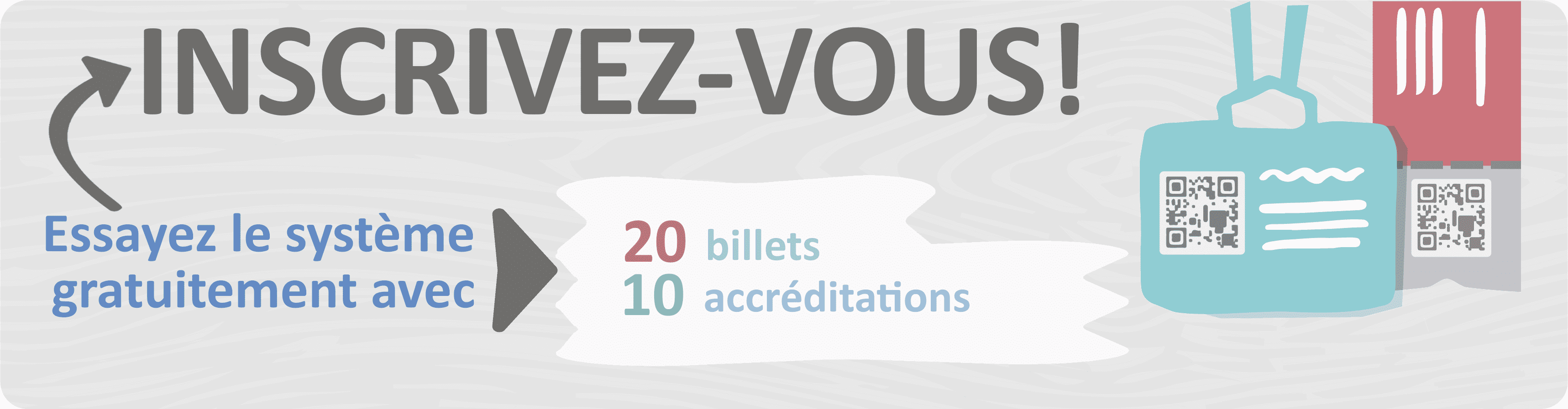 Inscrivez-vous et essayez gratuitement vos 20 premiers e-tickets de sécurité
